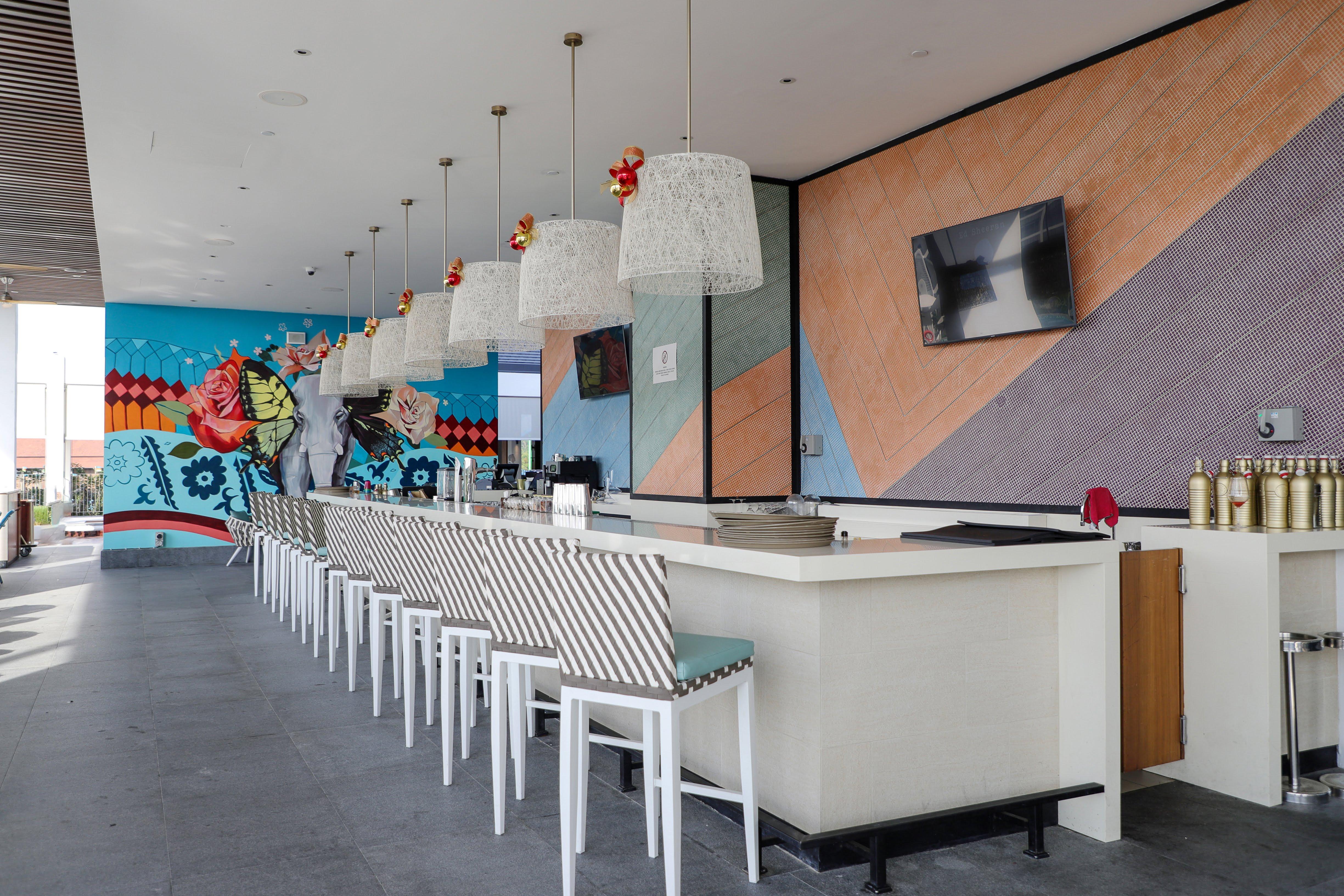 فندق هارد روك ديسارو كوست دِسارو المظهر الخارجي الصورة The interior of the restaurant