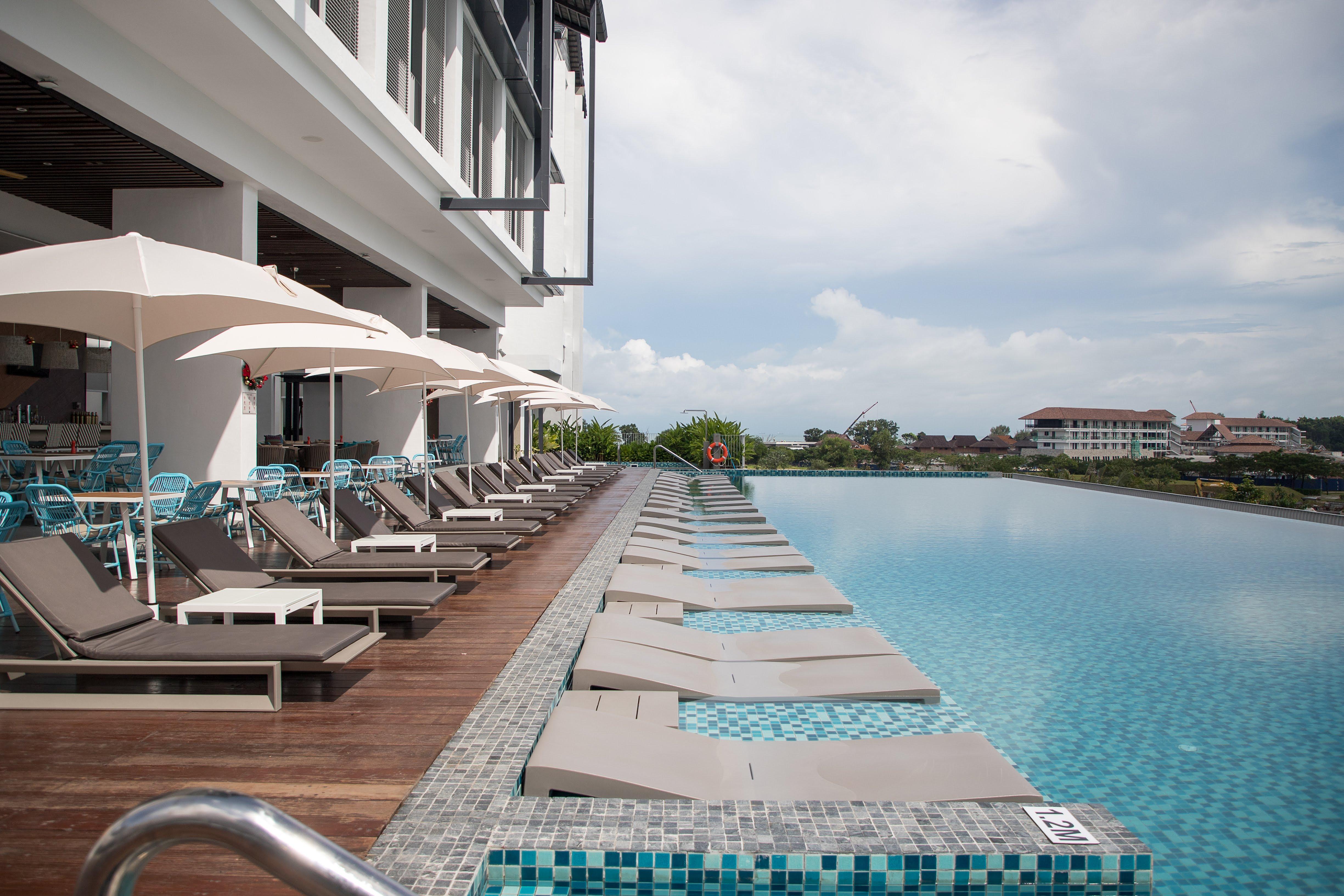 فندق هارد روك ديسارو كوست دِسارو المظهر الخارجي الصورة Infinity pool at the hotel