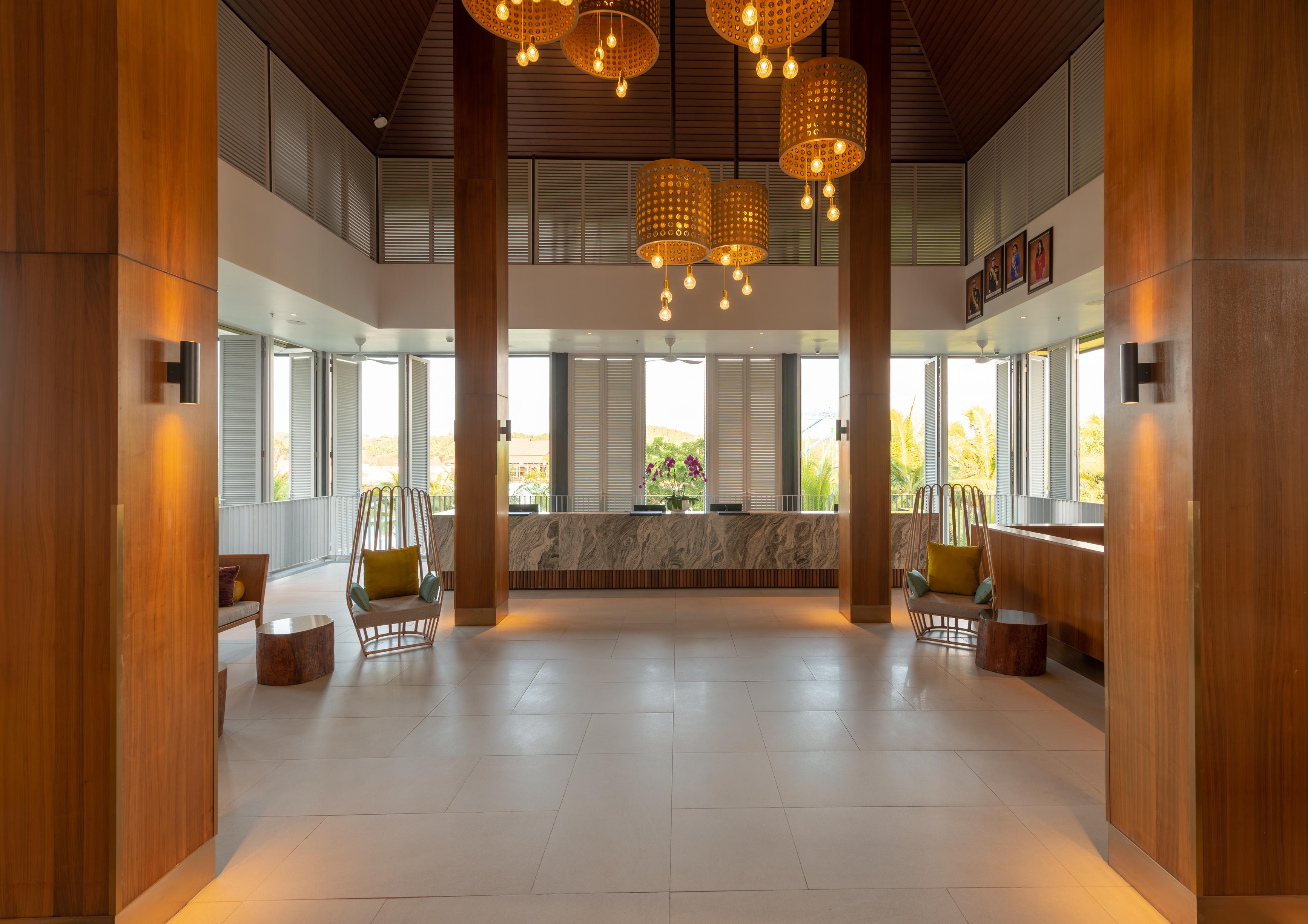 فندق هارد روك ديسارو كوست دِسارو المظهر الخارجي الصورة The lobby of the hotel